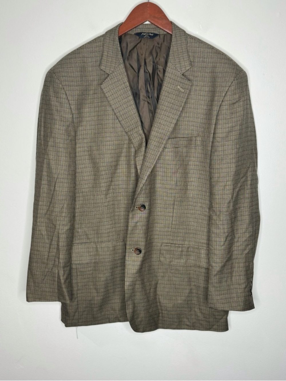 Joseph & Feiss Gold Blazer Size 46R